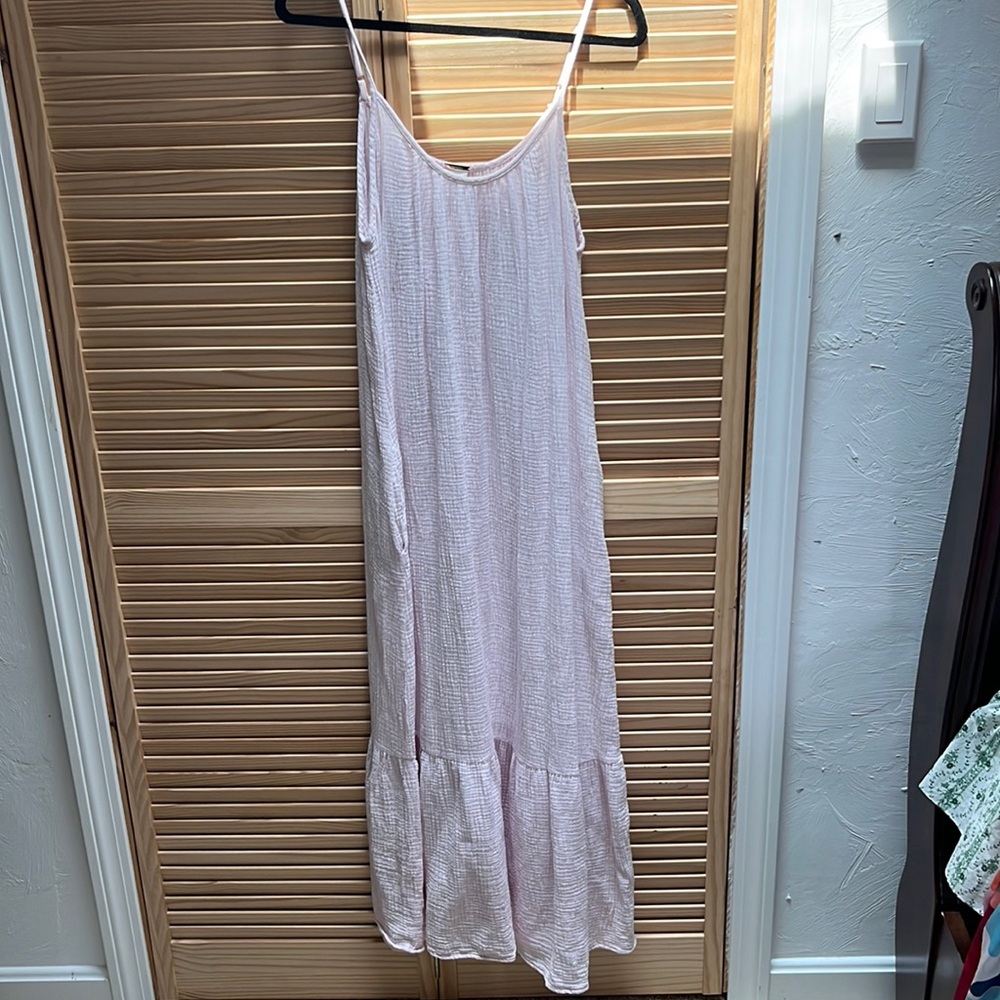 Magaschoni linen dress